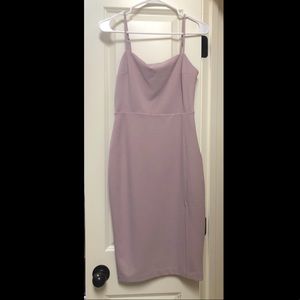 Express Pale pink midi
